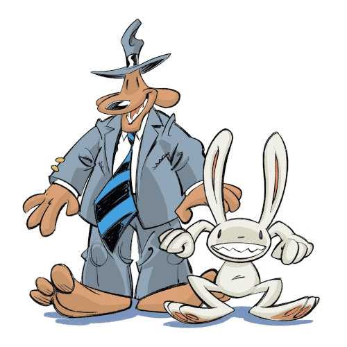 Sam and Max dancing to this awesome chiptune